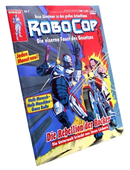 RoboCop - die eiserne Faust des Gesetzes Comic Magazin Nr. 7: Die Rebellion der Rocker von Bastei